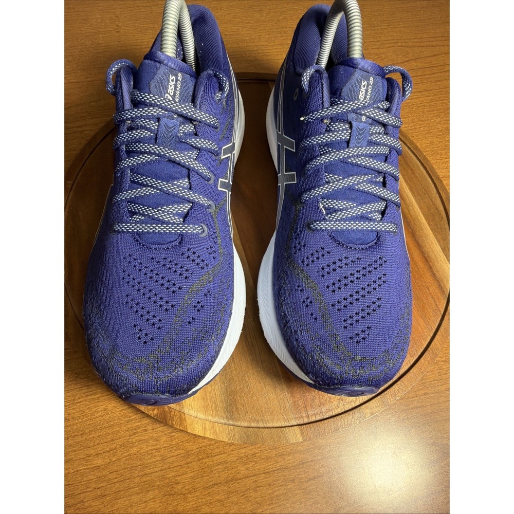 Asics Gel-Kayano 29 Women 10 Running Shoes Blue White Athletic 1012B272 - Picture 9 of 16